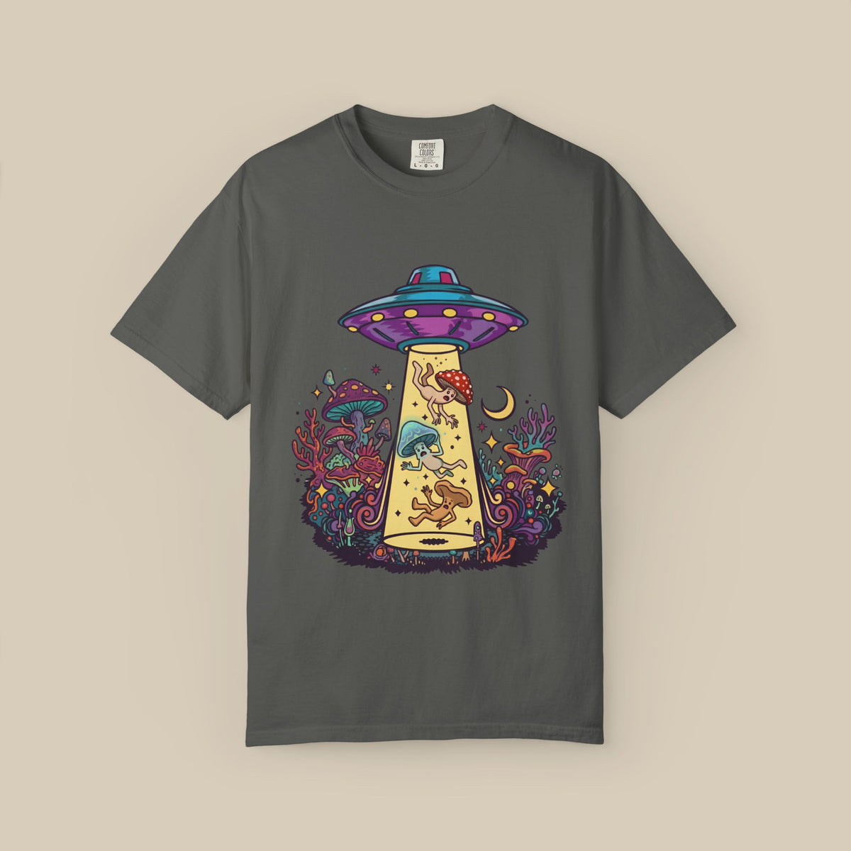 UFO Alien Mushroom Abduction