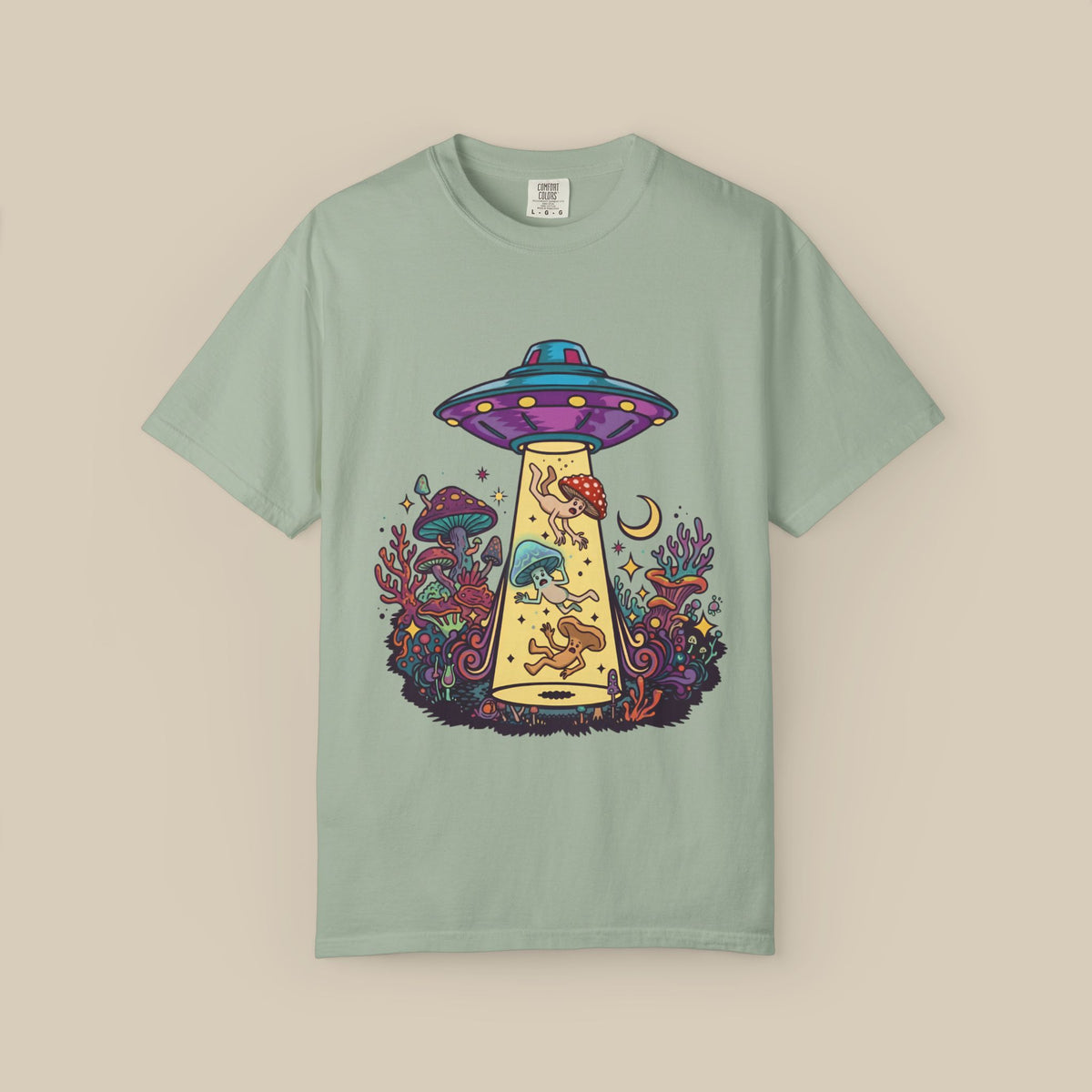 UFO Alien Mushroom Abduction