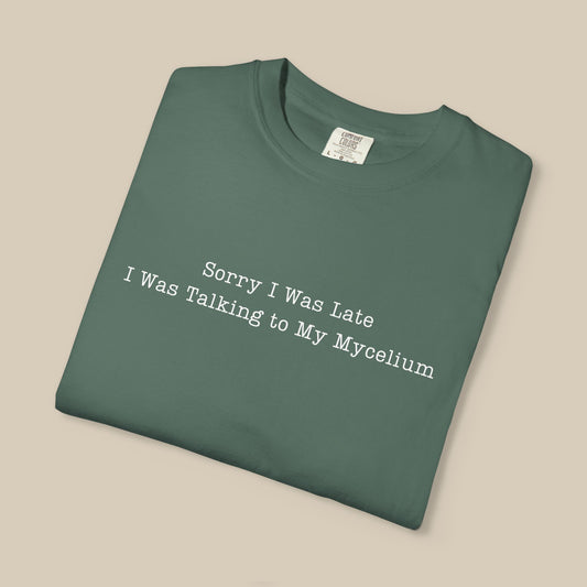 Mushroom Grower Excuse