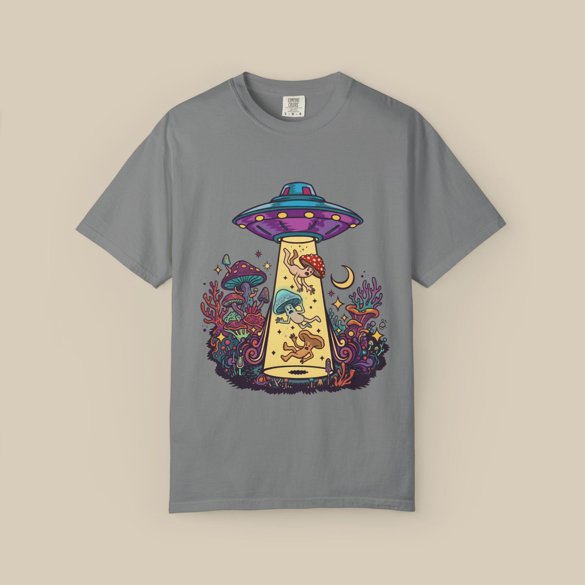 UFO Alien Mushroom Abduction