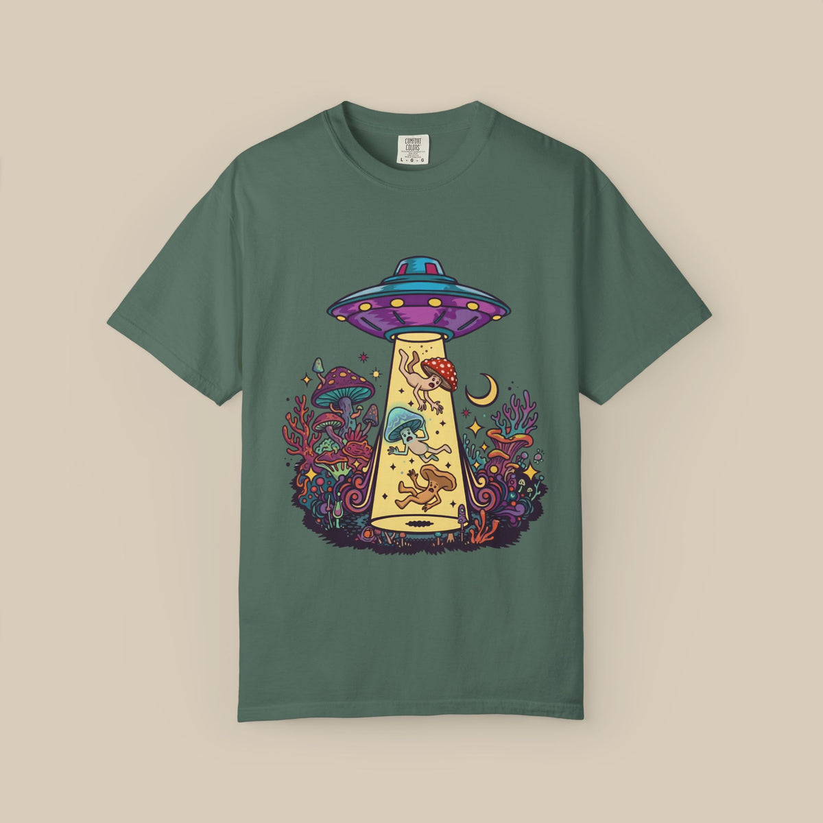 UFO Alien Mushroom Abduction